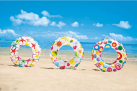 Intex Mintás úszógumi 51cm - Vegyes színek