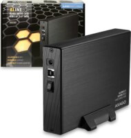 Axagon Aline Box 3.5" USB 3.0 Külső HDD ház - Fekete