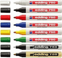 Edding "8750" 2-4mm Lakkmarker - Fehér