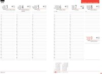 Realsystem Heti A5 Tanári zsebkönyv - Fekete