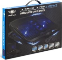 Spirit Of Gamer AirBlade 600 17" laptop hűtőpad - Fekete