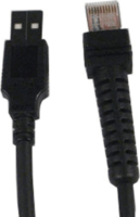 Datalogic CAB-438 USB - RJ45 egyenes összekötőkábel 2m - Fekete