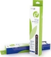Gembird SPF5-C-5 Túlfeszültségvédő elosztó 1.5m - Fekete