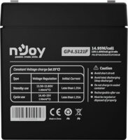Njoy GP4.5121F 12V 4.5Ah Gondozásmentes akkumulátor