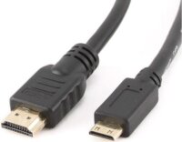Gembird CC-HDMI4C-10 HDMI-A apa - Mini HDMI-C anya Nagy sebességű HDMI kábel Ethernettel 3m Fekete