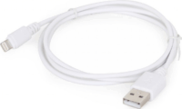 Gembird CC-USB2-AMLM-W-1M USB2.0 apa - Lightning iPhone töltőkábel 1m - Fehér