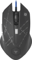 Defender Forced GM-020L USB Gaming Egér - Fekete + Egérpad