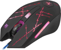 Defender Forced GM-020L USB Gaming Egér - Fekete + Egérpad