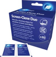 AF Screen-Clene Duo Nedves-száraz Tisztítókendő képernyőhöz (20 db / csomag)