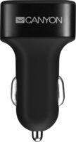 Canyon CNE-CCA06B Autós töltő 3xUSB aljzattal (5V / 3100mA) Fekete