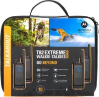 Motorola Talkabout T82 Extreme Quad Walkie Talkie - Fekete / Sárga (4db / csomag)