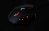 I-box Aurora A-1 Gaming Egér - Fekete/Piros