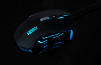 I-box Aurora A-1 Gaming Egér - Fekete/Piros