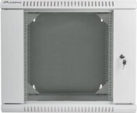 Lanberg 19" Fali rack szekrény 9U 600x600mm - Szürke