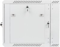 Lanberg 19" Fali rack szekrény 9U 600x600mm - Szürke