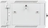 Lanberg 19" Fali rack szekrény 6U 600x600mm - Szürke