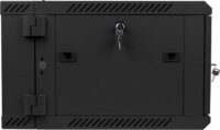 Lanberg 19" Fali rack szekrény 6U 600x600mm - Fekete