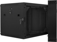Lanberg 19" Álló rack szekrény 9U 600x600mm - Fekete