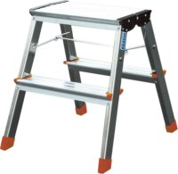 Krause Treppy 130020 2x2 lépcsőfokos alumínium fellépő