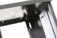 Manhattan 10" Fali rack szekrény 6U 320x300mm - Fekete