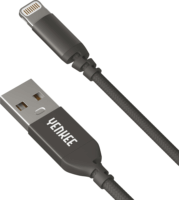 Yenkee YCU 611 BK USB 2.0 apa - Lightning apa iPhone töltőkábel 1m - Fekete