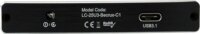 LC-Power LC-25U3-BECRUX-C1 2.5" USB 3.1 Külső HDD ház - Fekete
