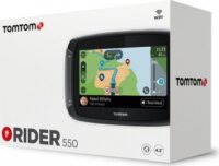 TomTom 4.3" Rider 550 Prémium Motoros GPS navigáció (Világtérkép)