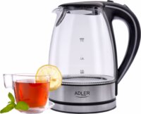 Adler AD 1225 1.7L Vízforraló Inox