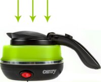 Camry CR 1265 0,5 L Összecsukható Hordozható Kemping vízforraló - Zöld