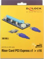 DeLOCK 41426 PCI Express x1 > PCI Express x16 (PCIe) Riser kártya KIT