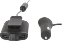 Sweex Autós 4xUSB Töltő 9.6A Fekete