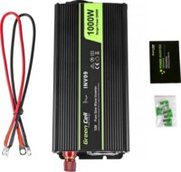 Green Cell INV09 Autós inverter tiszta szinuszhullámformával 12V -> 230V / 1000W