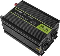 Green Cell INV12 Inverter módosított szinuszhullámformával 12V -> 220V / 3000W