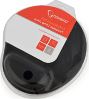 Gembird MP-GEL-BLACK Egérpad - 240 x 220