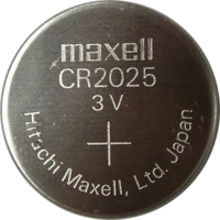 Maxell CR2025 Lítium gombelem (5db/csomag)