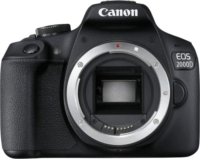 Canon EOS 2000D Digitális fényképezőgép - Fekete