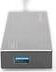 Digitus DA-70241-1 USB 3.0 HUB (6+1 port) - Fekete