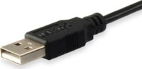 Equip 133310 USB2.0-A apa - USB2.0-A anya Aktív hosszabbító kábel 10m - Fekete