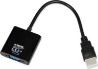 iBox IAHV01 HDMI apa - VGA anya adapter - Fekete