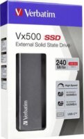 Verbatim 240GB Vx500 USB 3.1 Külső SSD - Szürke