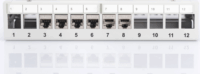 Digitus DN-93706 10" Patch panel - 12 port