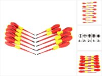WIHA 3201K12 SoftFinish electric slimFix VDE 12 részes szigetelt csavarhúzó készlet