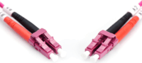 Digitus DK-2533-05-4 optikai patch kábel LC Duplex 5m - Rózsaszín