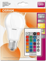 Osram Star+ 9W 60 E27 Matt LED körte izzó - RGBW