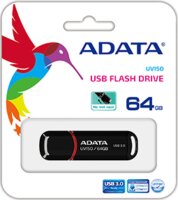 A-data 64GB UV150 USB 3.0 pendrive - Fekete/Piros
