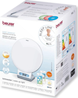 Beurer WL 75 Rádióvezérelt ébresztőóra színváltós LED hangulatfénnyel