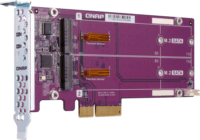 Qnap QM2-2S-220A Dual M.2 22110/2280 SATA PCIe Bővítő kártya