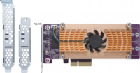 Qnap QM2-2S-220A Dual M.2 22110/2280 SATA PCIe Bővítő kártya