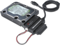 Digitus DA-70325 USB 3.0 - SATA + IDE kábel 1m - Fekete