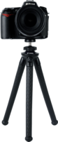 Yenkee YSM 301BK Flexibilis mini tripod - Fekete